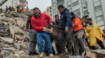 Luluh Lantah Turki dan Suriah Usai Diterjang Gempa Bumi Dahsyat