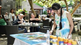 Unik! Hyatt Regency Yogyakarta Tawarkan Sensasi Brunch Sambil Ditemani Live Painting