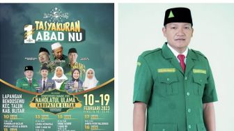 Tasyakuran 1 Abad NU di Kabupaten Blitar Bakal Kerahkan Ribuan Santri