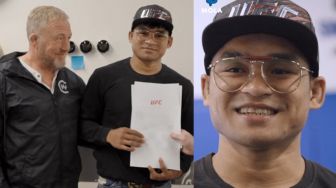 Bangga! Jeka Saragih Resmi Jadi Orang Indonesia Pertama yang Dikontrak UFC