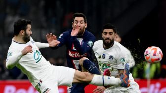 Hasil Coupe de France: Lionel Messi Mati Kutu, PSG Disingkirkan Marseille