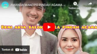 CEK FAKTA: Amanda Manopo Pilih Pindah Agama Demi Arya Saloka, Benarkah?