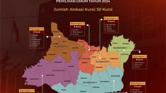 Inilah 6 Dapil di Bojonegoro