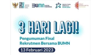 Cara Cek Pengumuman Rekrutmen Bersama BUMN 2022, Batch 2