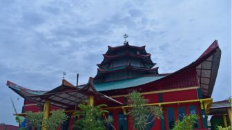 Ternyata Ada Masjid Arsitektur China di Jambi, Ini Potretnya!