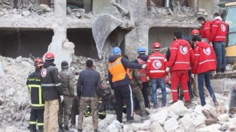 PMI Buka Donasi untuk Bantu Korban Gempa Turki dan Suriah