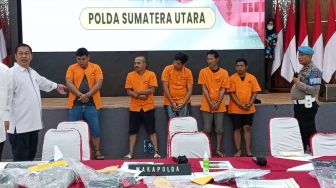 5 Pelaku Penembakan Mantan Anggota DPRD Langkat Sumut Ditangkap, Ini Motifnya