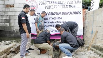 GGB Bangun Fasilitas MCK Bagi Kaum Buruh di Banten