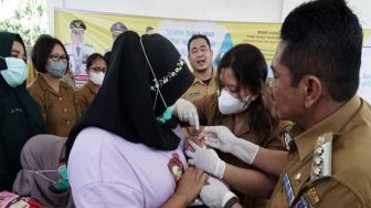 Vaksin Polio di Tebing Tinggi Sasar 12.226 Anak