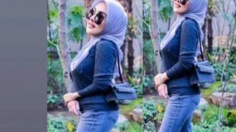 Foto Syahrini Diduga Diedit agar Langsing dan Tinggi? Ini Aslinya