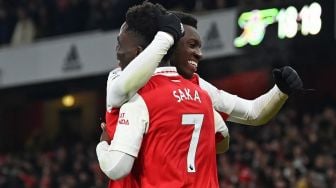 Hasil Liga Inggris: Arsenal Kalahkan Leicester City dari Gol Tunggal Gabriel Martinelli