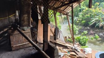 Talud di Sungai Winongo Longsor, Dua Rumah dan Satu Pabrik Tahu Terdampak