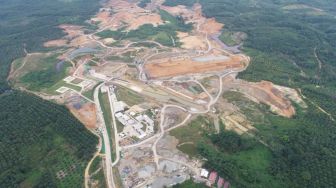 Dukung Pembangunan Infrastruktur di IKN, Brantas Abipraya Bangun Bendungan Sepaku Semoi