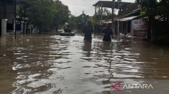 Sukoharjo Diterjang Banjir Luapan Sungai Bengawan Solo, 4.000 Orang Mengungsi