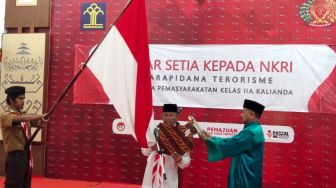 Berkelakuan Baik, Satu Napi Teroris di Lapas Kalianda Ikrar Setia ke NKRI