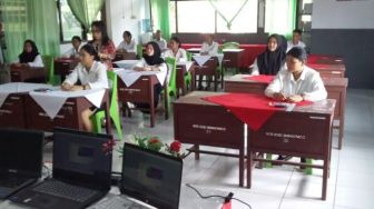 Dikda Sulut Verifikasi TUK di SMKN 7 Manado