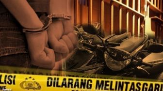 Dinas 7 Bulan, Oknum Polisi di Lampung Tengah ini Curi Motor Sesama Polisi