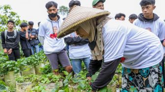 Rangkul Para Petani Muda, OMG Jabar Gelar Pelatihan Pertanian Organik