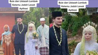 Viral Ustazah Lombok Dinikahi Bule Belgia, Bertemu di Aplikasi dan Tertarik Mengenal karena Kebaikan Orang Indonesia