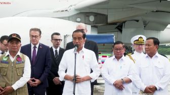 Jokowi Lepas Pengiriman 140 Ton Bahan Makanan dan Logistik untuk Korban Gempa Turki dan Suriah