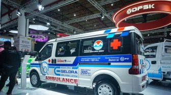 Ada Ambulans Berbasis Mobil Listrik di IIMS 2023