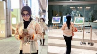 Gegara Lukisan Meliuk-liuk, Syahrini Dituding Ngebet Pengen Badan Langsing sampai Edit Foto