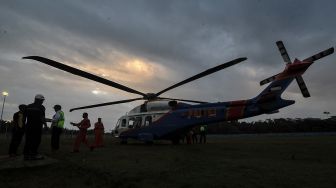 4 Korban Helikopter Mendarat Darurat di Hutan Kerinci Berhasil Dievakuasi Lewat Udara, Belum Ada Nama Kapolda Jambi