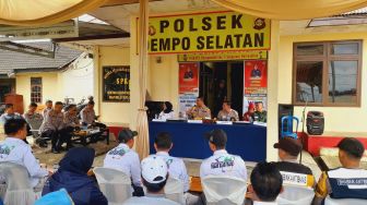 Kunker ke Polsek Dempo Selatan, Kapolres Pagaralam Sampaikan Hal Penting