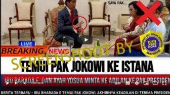 CEK FAKTA: Ibu Bharada E Temui Jokowi di Istana Demi Minta Keadilan, Benarkah?