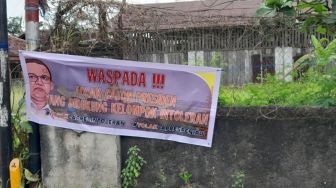 Anies Baswedan Datang ke Lampung, Banner Tolak Capres Intoleran Bertebaran