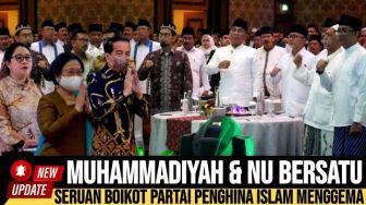 CEK FAKTA: NU dan Muhammadiyah Boikot PDIP Karena Hina Islam, Megawati Minta Ampun, Benarkah?