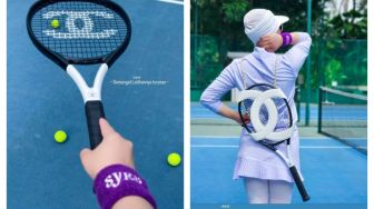 Syahrini Punya 2 Raket Tenis Mahal, Kalau Ditotal Bisa Buat Beli Rumah