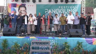 Pegadaian Ramaikan Festival Panggung Rakyat BUMN di Parapat