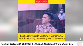 CEK FAKTA: Bharada E Tantang Perang Lawan Geng Ferdy Sambo, Benarkah?