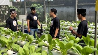 GMC Pasuruan Gelar Aksi Bersih Lingkungan dan Berbagi Sayur Hidroponik