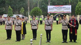 Polres OKU Timur Kembali Rotasi Anggota, Satu PJU dan Dua Kapolsek