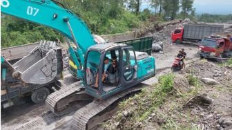 Biar Kapok! Penambang Pasir Ilegal di Lereng Merapi akan Diproses Secara Hukum