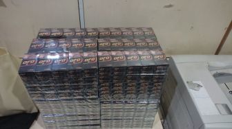 Pengawasan Rutin, Bea Cukai Batam Sita Ratusan Ribu Batang Rokok Ilegal