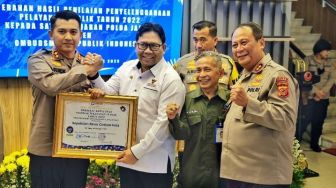 Polres Cirebon Kota Raih Juara II Yanlik dari Ombudsman RI