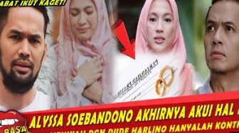 CEK FAKTA: Pengakuan Alyssa Soebandono Menikah dengan Dude Hanya Kontrak, Benarkah?