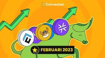 7 Kripto dengan Kenaikan Tertinggi di Februari 2023