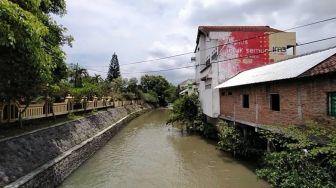 Anak Sungai Bengawan Solo Tak Mampu Tampung Hujan, Kades Pabelan Sukoharjo Sentil BBWSBS