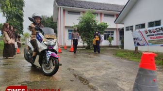 Banyak yang Gagal Ujian SIM, Polres Majalengka Berikan Tips & Edukasi Lalin