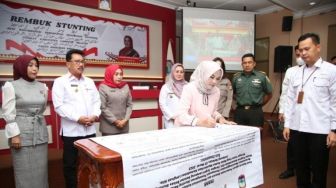 Pemkab Lampung Selatan Targetkan 2024 Zero Stunting, Begini Langkahnya