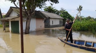 Banjir di Bekasi Diklaim Surut, Beredar Video Kondisi Muaragembong yang Masih Tergenang