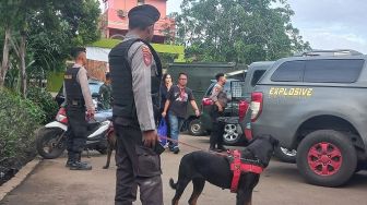 Sejumlah Anjing Pelacak K9 Diterjunkan Bantu Cari Korban Kebakaran Depo Pertamina Plumpang