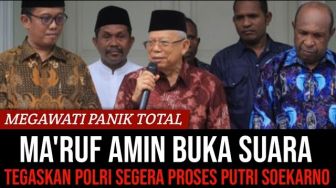 CEK FAKTA: Ma'ruf Amin Perintahkan Polri Segera Adili Megawati, Benarkah?