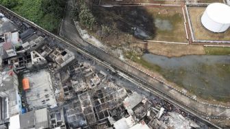 Depo Pertamina Plumpang Dulunya Kebun Kangkung, Kini Berubah Jadi Pemukiman Padat