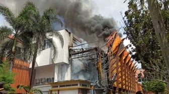 Gedung MPP Pekanbaru Terbakar, Api Diduga Berasal dari Ruangan Sekda