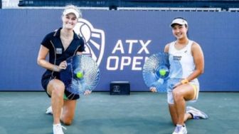 Juarai Ganda ATX Open di AS, Aldila Sutjiadi Raih Gelar WTA Kedua Tahun Ini